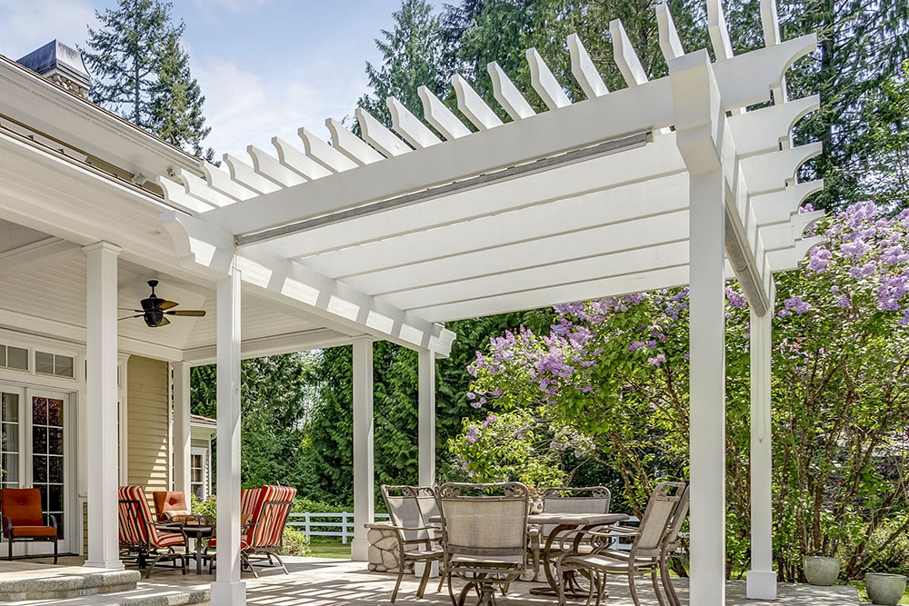 Custom pergola and outdoor structure